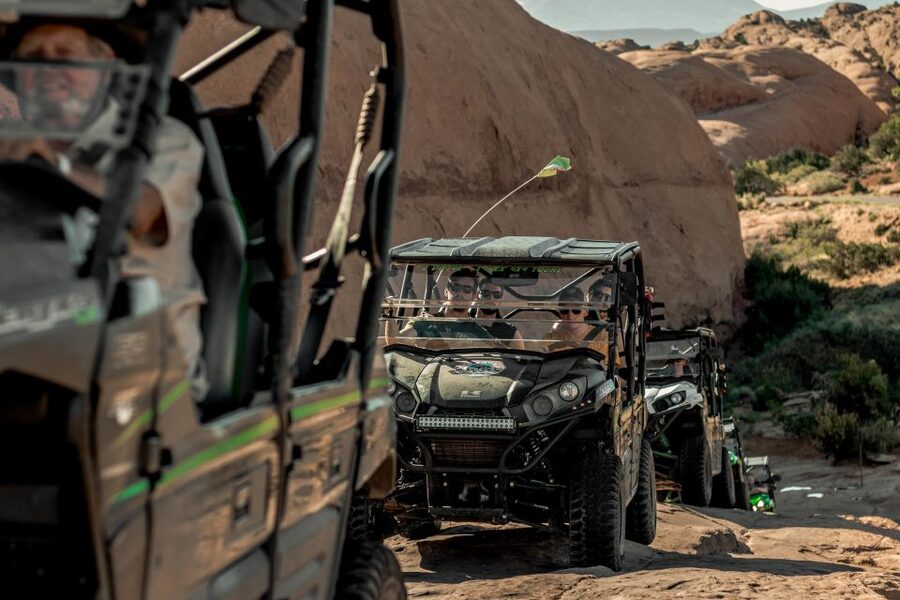 Moab: Hell's Revenge UTV 4x4 Guided Adventure - The safety briefing is more important than the sales pitch