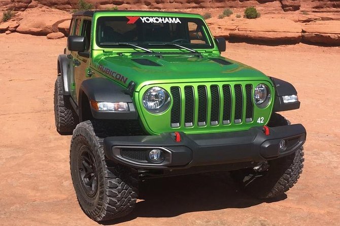 Moab Jeep Rental | Self-Guided Backcountry 4x4 Adventure - Family comfort inside a five-seat Jeep
