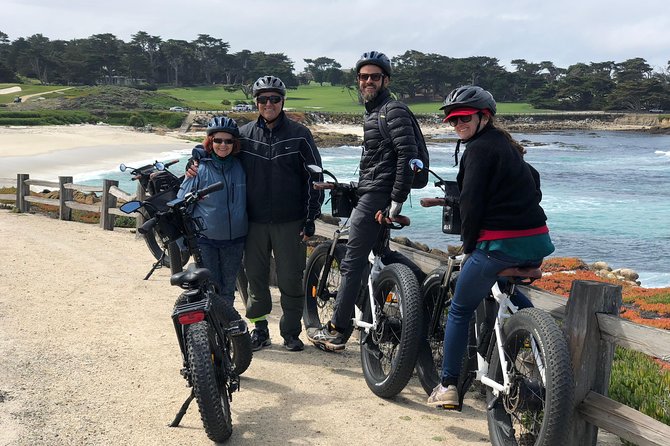 Monterey's 17 Mile Drive Guided Electric Bike Tour, 3 hr - Bird Rock, sea lions, and a useful rest break