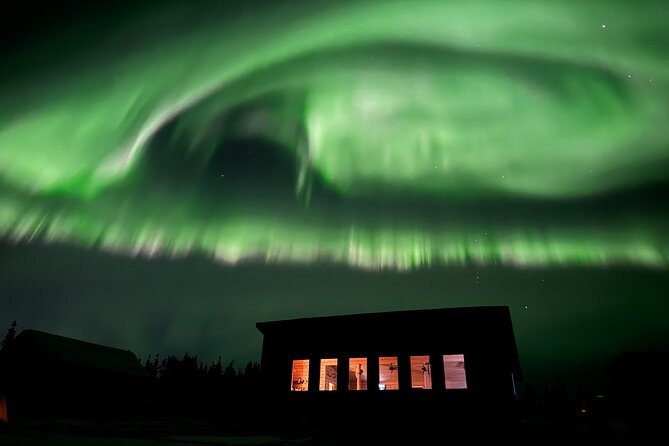 Mountaintop 360° Best Alaskan Cabin with Photography @Aurora Camp - How the 4-hour-30-minute evening works