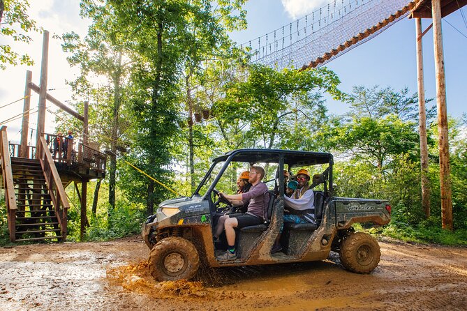 Mountaintop Zipline 2-Hours Activity - The rappel at the end platform