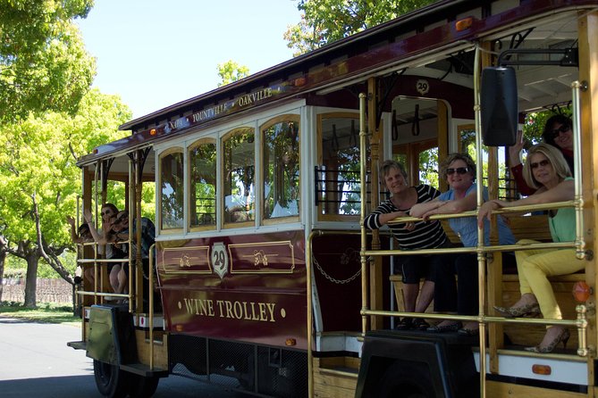 Napa Valley Wine Trolley Classic Tour - Riding the open-air Napa Valley Wine Trolley