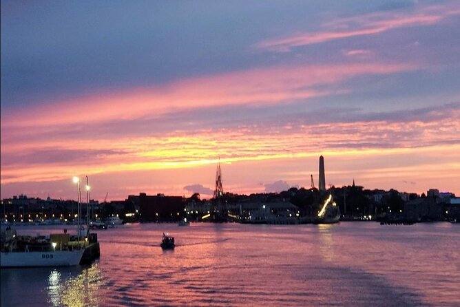 Narrated Sunset Cruise of Boston Harbor - Planes over Logan Airport