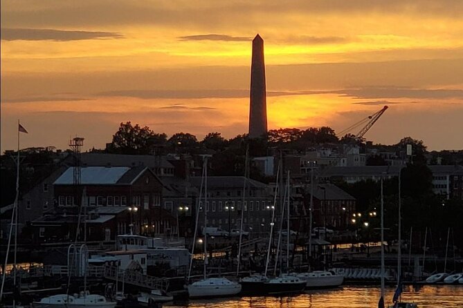 Narrated Sunset Cruise of Boston Harbor - Watching Boston turn on its lights