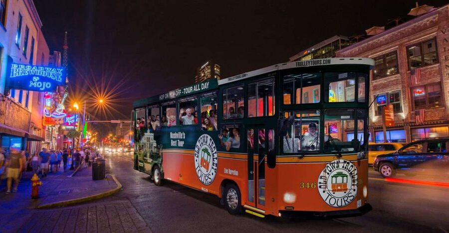 Nashville: Music City Nighttime Trolley Tour - Meeting at Marathon Motorworks