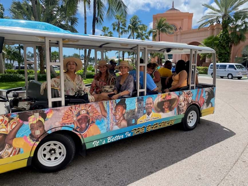 Nassau: Bahamas Culture Tour with Electric Trolley and Water - Meeting the Chippies Bus at Straw Market