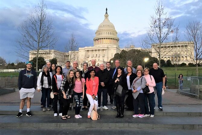 National Mall Night Tour with 10+ Monuments (Public or Private) - The Capitol sets the evening in motion