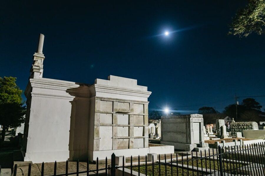 New Orleans: Cemetery Bus Tour At Dark with Exclusive Access - Charity Hospital Cemetery and the yellow fever story