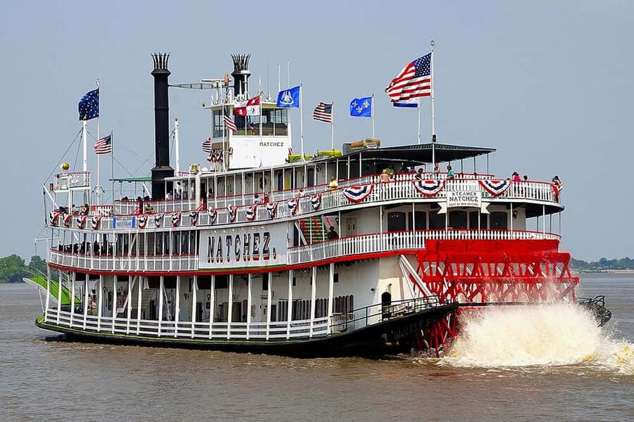 New Orleans: Daytime Steamboat Jazz Cruise + Optional Lunch - Boarding behind JAX Brewery