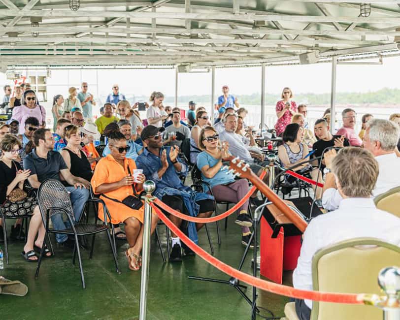 New Orleans: Daytime Steamboat Jazz Cruise + Optional Lunch - Steamboat Stompers bring the New Orleans soundtrack