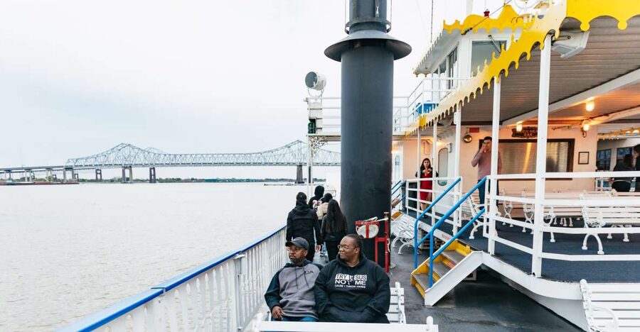 New Orleans: Evening Jazz Boat Cruise with Optional Dinner - Dinner below deck: a broad Creole buffet