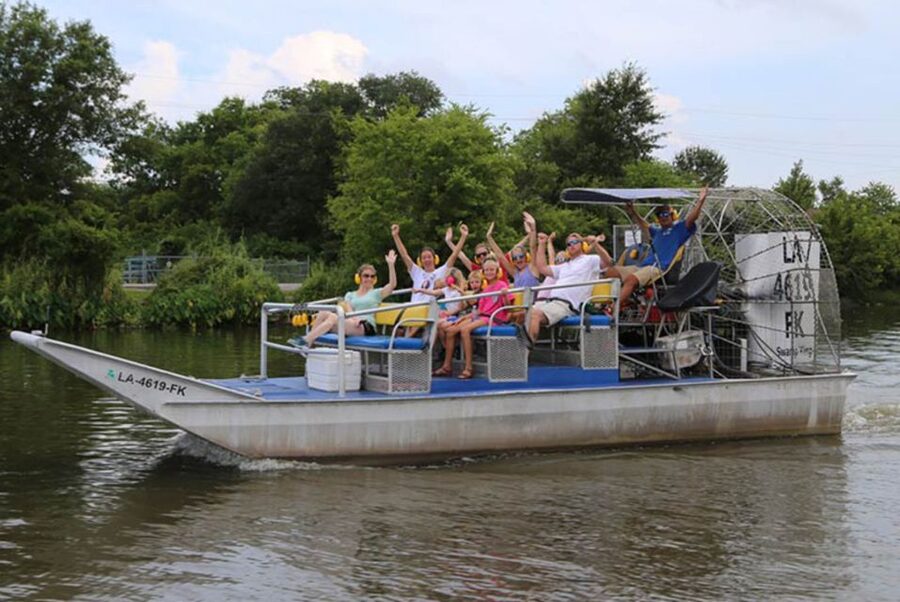 New Orleans: High Speed 16 Passenger Airboat Ride - What the Cajun stories add to the ride