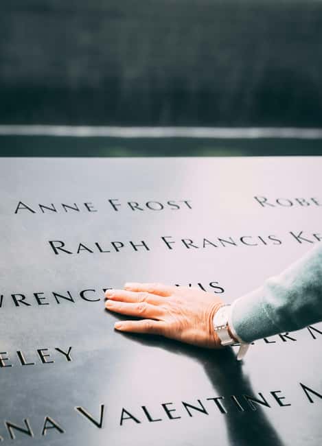 New York City: 9/11 Ground Zero Tour with All Access Option - At the memorial pools, the details matter
