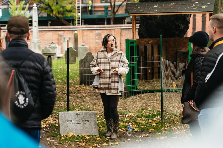 New York City: Catacombs by Candlelight - Two Walled Cemeteries Behind Closed Gates