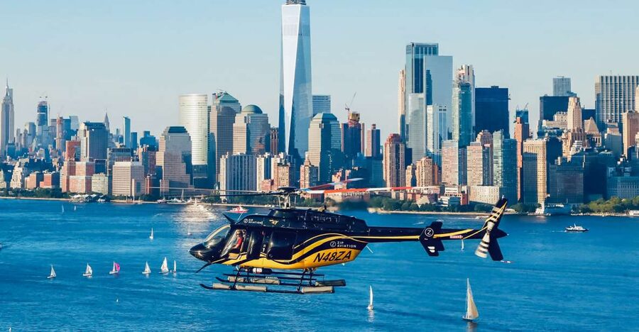 New York City: Manhattan Helicopter Tour - The 12 to 15 minute route: Manhattan in fast motion