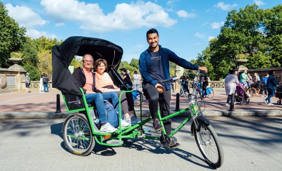 New York City: Private Central Park Pedicab Tour - Southern Central Park: bridges, Balto, and the Plaza Hotel