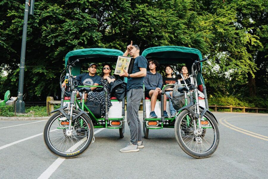 New York City: Private Central Park Pedicab Tour - The Dakota and Strawberry Fields