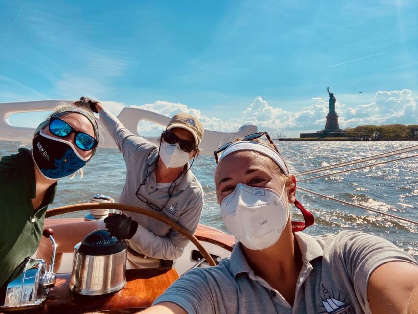 New York City: Sunset Sail Aboard a Schooner - Boarding at Chelsea Piers and leaving Manhattan behind