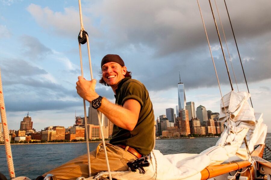 New York City: Sunset Sail Aboard a Schooner - Governors Island, the Financial District, and the return