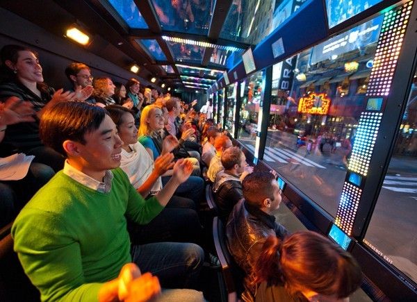 New York City: The Ride Interactive Bus Tour - What The RIDE actually is
