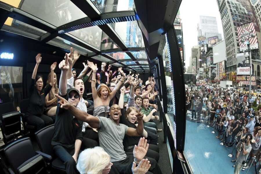 New York City: The Ride Interactive Bus Tour - Grand Central, 42nd Street, and Bryant Park