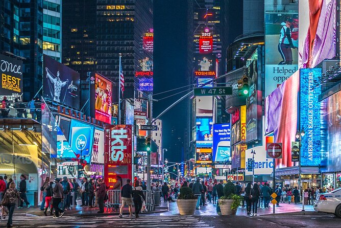 New York Night Tour: Open Top Bus Tour by TopView® - Greenwich Village, Chinatown, and Little Italy