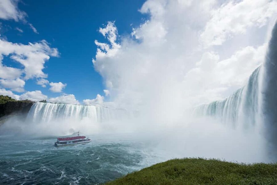 Niagara Falls, Canada: First Boat Cruise & Behind Falls Tour - Key points to know before booking