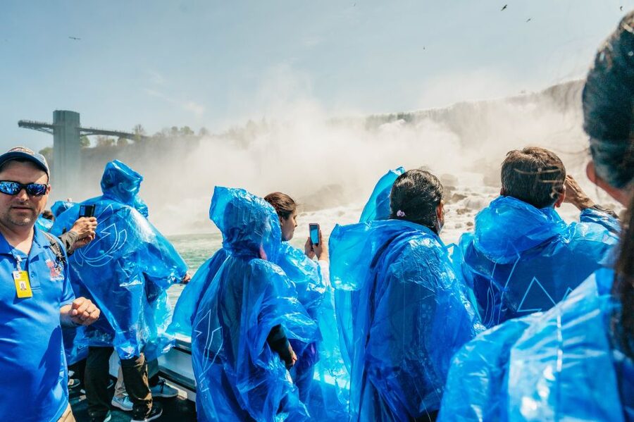 Niagara Falls, USA: American Tour & Maid of The Mist - Maid of the Mist: the loud, wet centerpiece