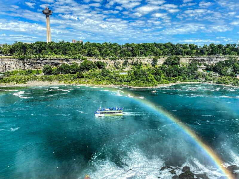 Niagara Falls, USA: Maid of Mist & Cave of Winds Combo Tour - The observation tower gives you the high view