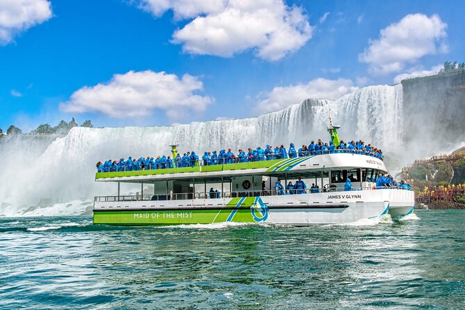 Niagara Falls USA: Maid of the Mist & Cave Adventure - Luna Island and Bridal Veil Falls
