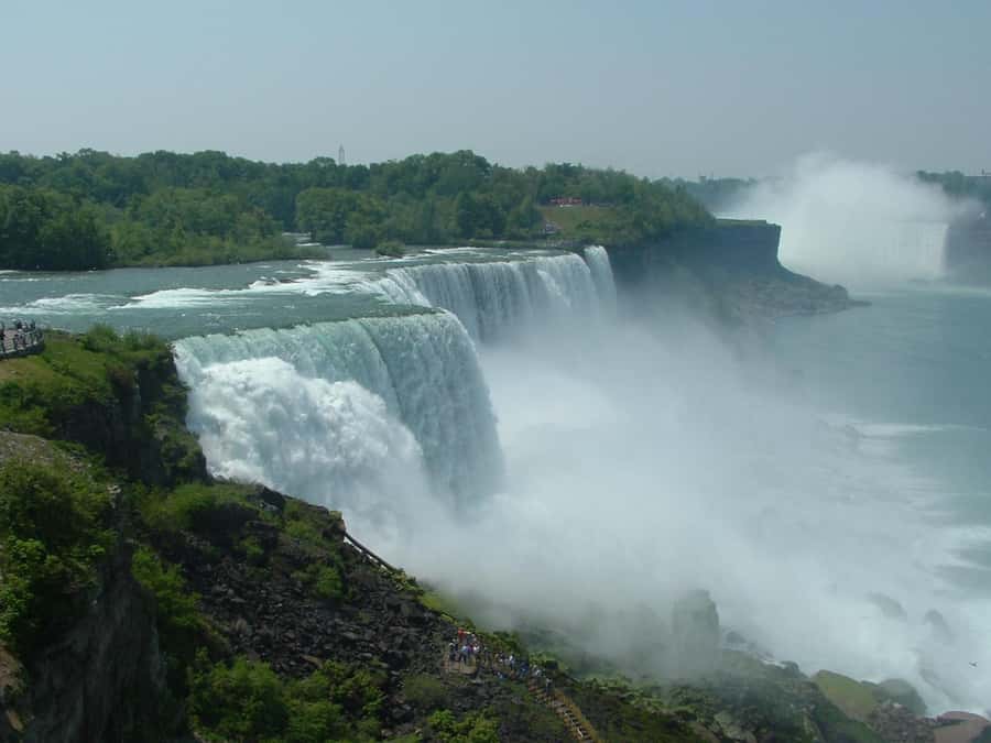 Niagra Falls, USA Side: Boat, Cave and Shuttle pass Tour - Meeting outside Hard Rock Cafe