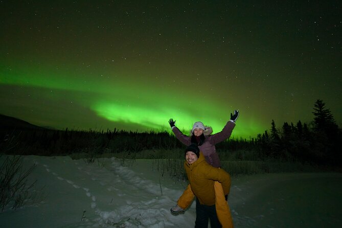Northern Lights Aurora Tour with FREE Photography - Pickup in Fairbanks and the 8 p.m. start