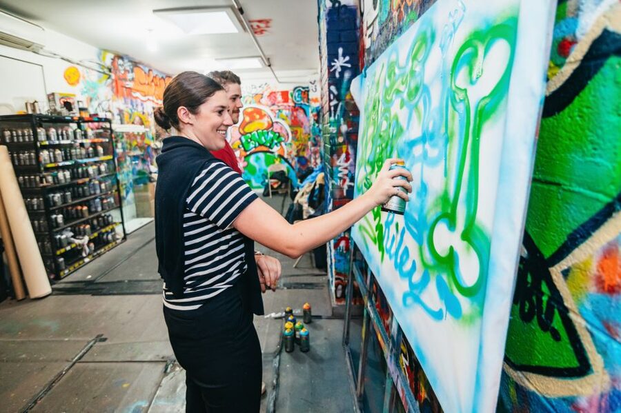 NYC: Brooklyn Graffiti Workshop with Local Artist - Learning the culture behind the letters