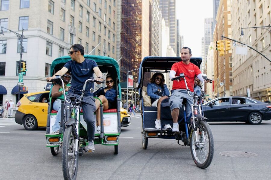 NYC: Central Park Celebrity Homes & Film Spots Pedicab Tour - One Hour or Two?