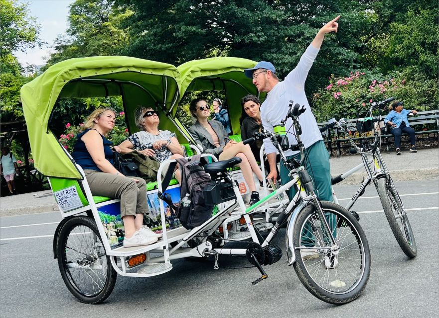 NYC: Central Park Guided Pedicab Tour - Bethesda Fountain and the Central Park Lake