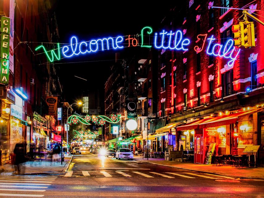 NYC: Chinatown and Little Italy Food Tour - Walking Mulberry Street into Little Italy