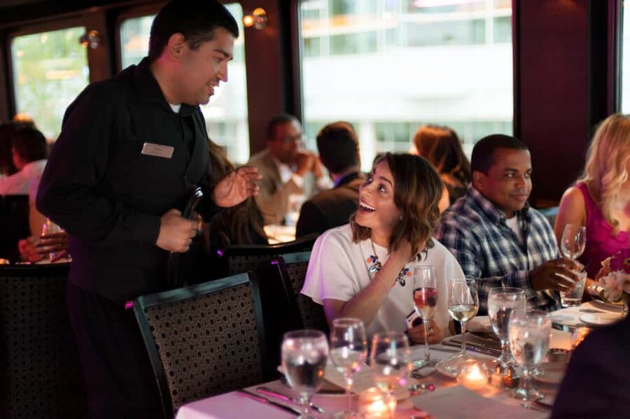 NYC: City Cruises Brunch, Lunch, or Dinner Buffet Cruise - Boarding at Pier 61 and settling in