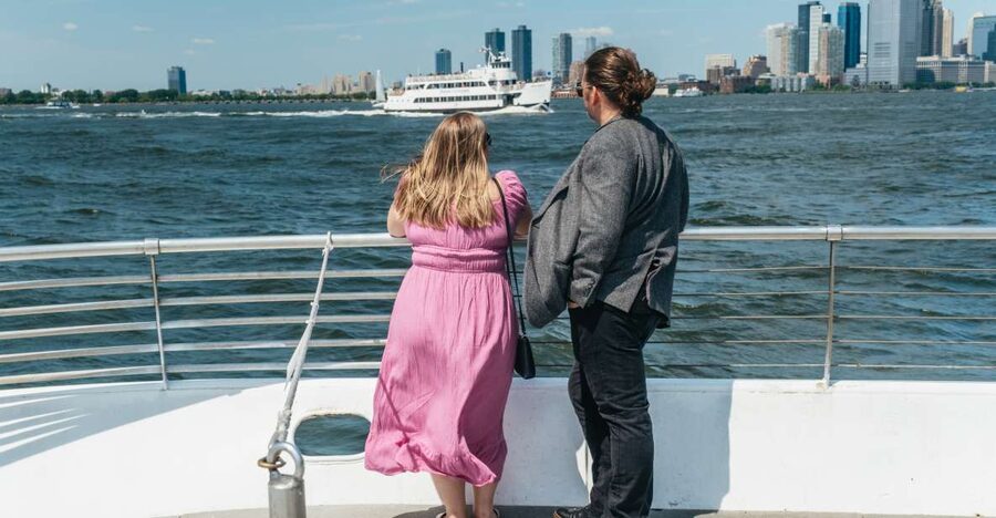 NYC: City Cruises Luxury Brunch, Lunch or Dinner Cruise - The Statue of Liberty and New York Harbor