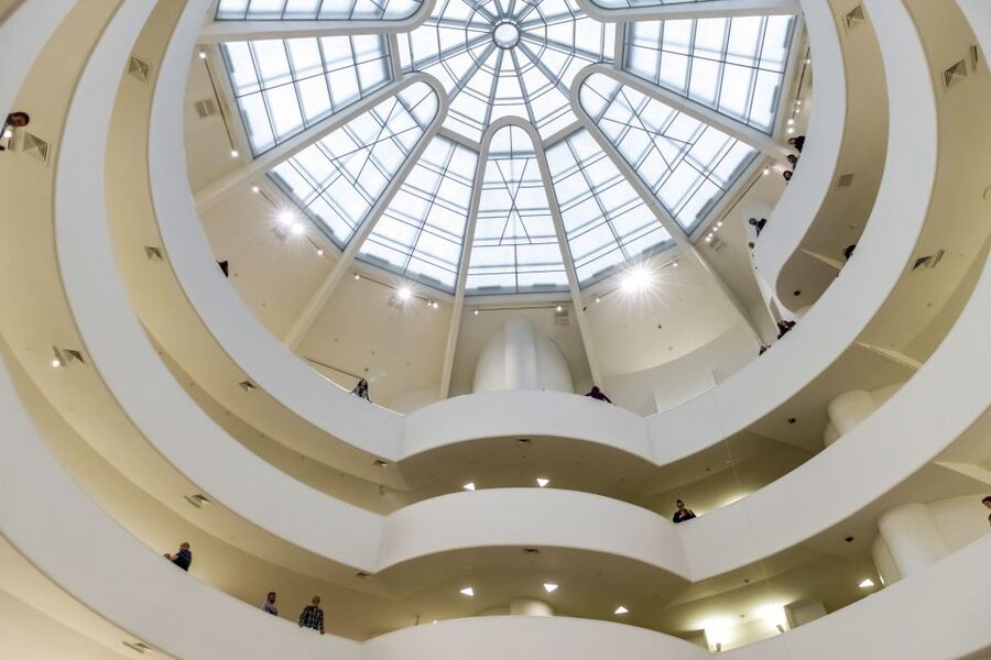 NYC: Guggenheim Museum Entry Ticket - Following the spiral through the galleries