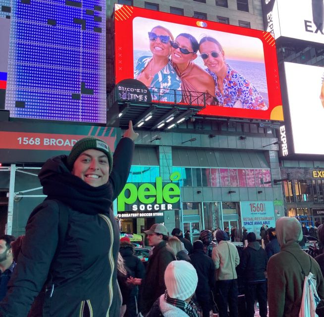 NYC: See Yourself on a Times Square Billboard for 24 Hours - The 24-hour schedule and the 15-second reality