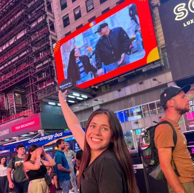 NYC: See Yourself on a Times Square Billboard for 24 Hours - Watching online from home