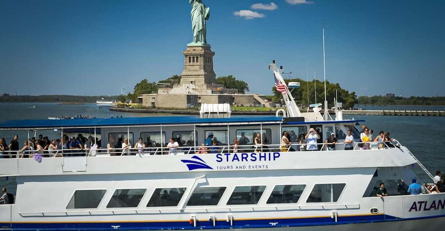 NYC: Starship Landmark 90 Minute Sightseeing Cruise - Starting at Pier 78 on the Hudson