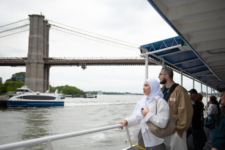 NYC: Starship Landmark 90 Minute Sightseeing Cruise - One World Trade Center and Ellis Island