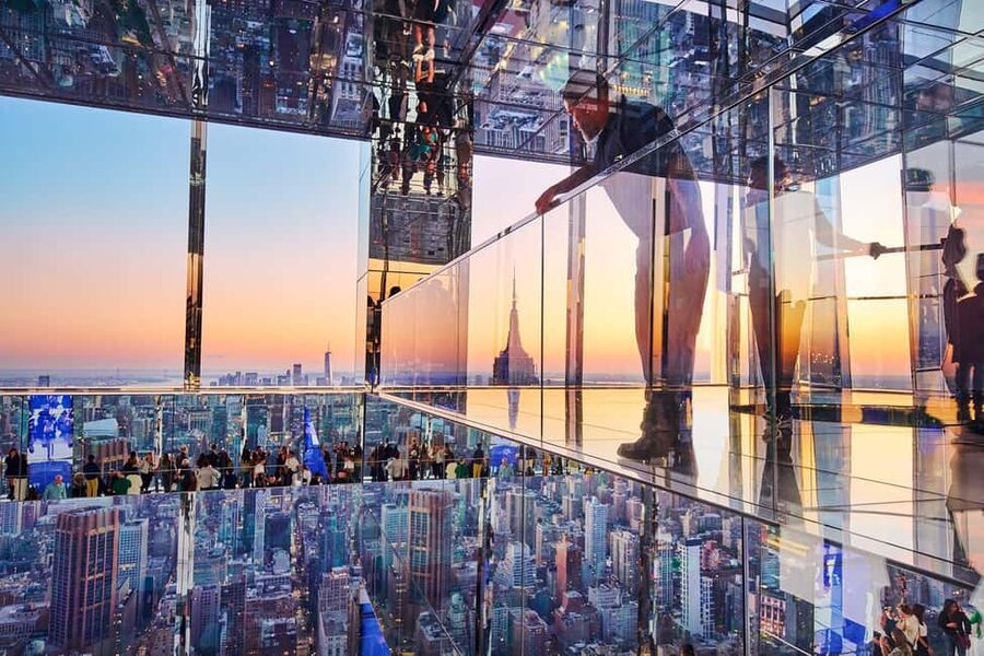 NYC: SUMMIT One Vanderbilt Tickets - The elevator ride to the 91st floor