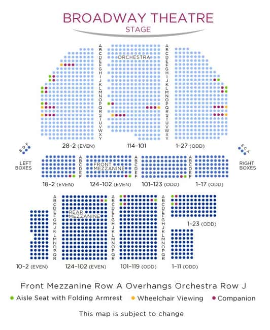 NYC: The Great Gatsby the Musical on Broadway - Rules Inside the Theater