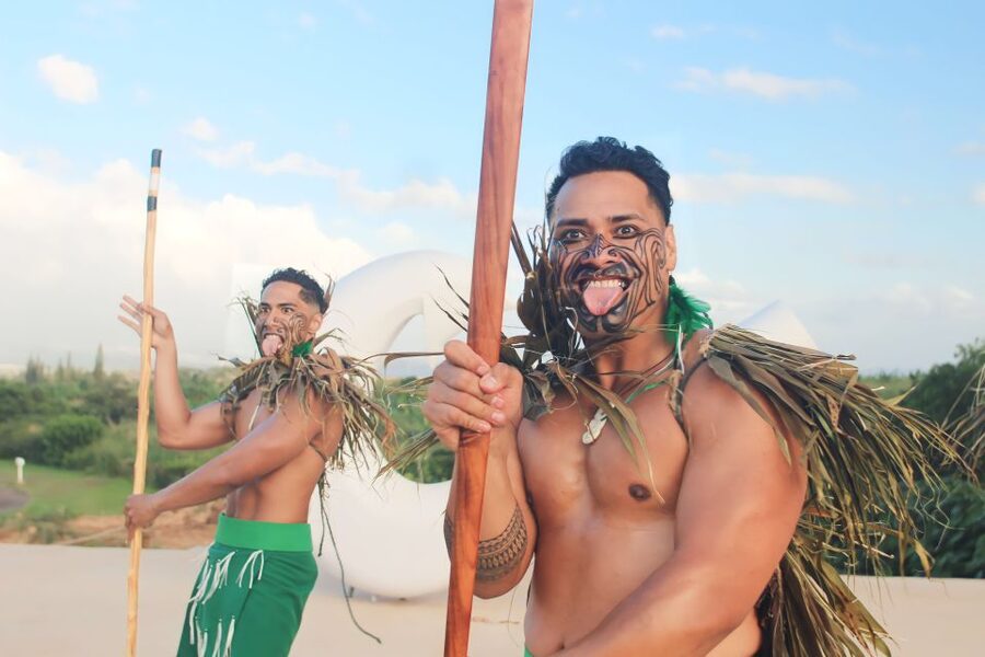 Oahu: Mauka Warriors Luau Cultural Experience with Dinner - The valley, the view, and the first welcome