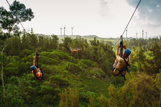 Oahu's North Shore: 8-Line Zipline Adventure - The ATV ride up through the jungle