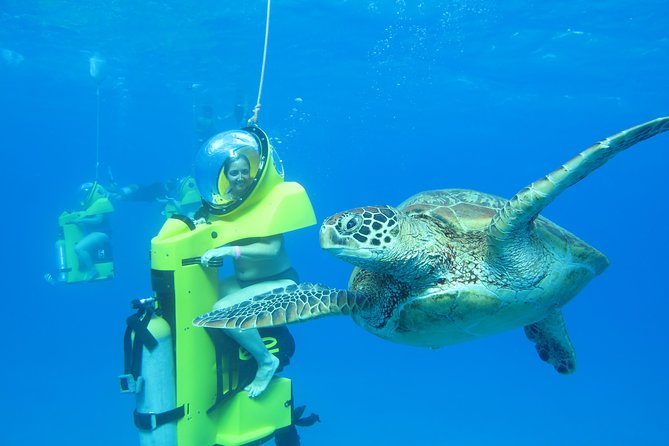 Oahu: Submarine Scooter Adventure - Koko Marina Center and the departure routine
