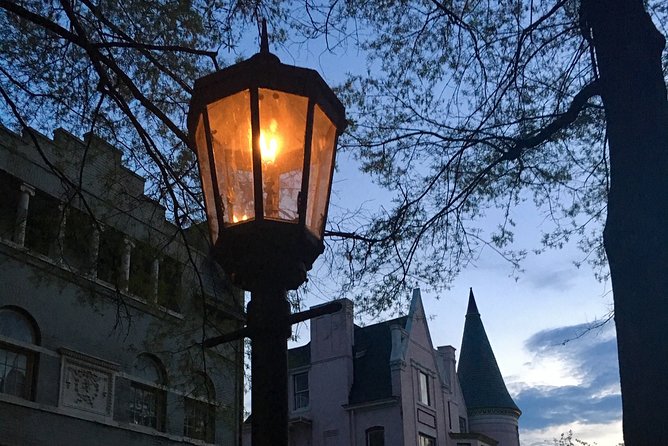 Old Louisville Ghost Tour as Recommended by The New York Times @ 4th and Ormsby - Central Park after sunset