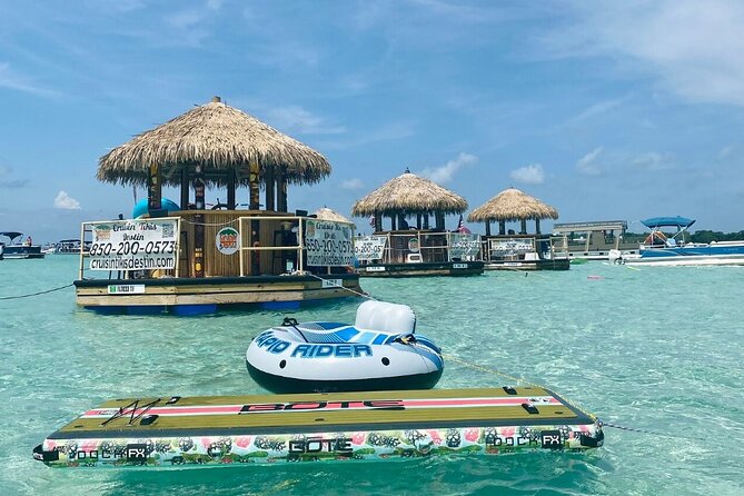 Original Cruisin' Tikis 3hr Crab Island Sandbar Adventure - Key points to know before you book